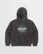 Madhappy And Gap Globe Hoodie Jet