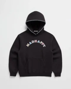 Madhappy Patchwork Cooper Fleece Hoodie Noir