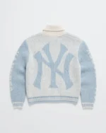 Breeze Madhappy Yankees Full Zip Shawl Sweater